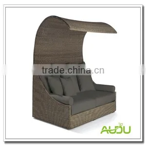 Audu Home Rattan Outdoor Luxury Daybed thumbnail-1