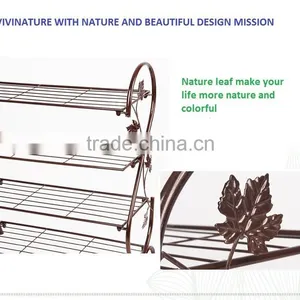 Vivinature Shoes Store Shelf and Metal Seating Shoes Furniture for Lving Room thumbnail-4