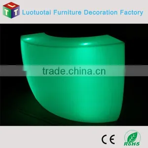 Illuminated Rechargeable Battery Operated Party/event Round Led Bar Counter thumbnail-4