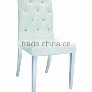 LH-021Y Dining Chair With Crystal Button thumbnail-1