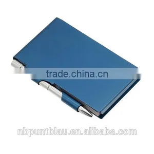 Metal Business Card Holder ,card Holder With Ballpen thumbnail-3