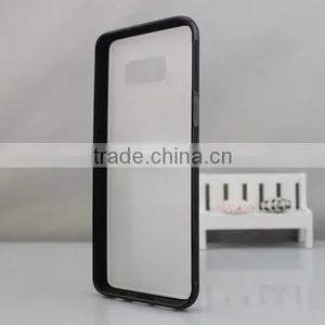 TPU Frame Matte Creative Mobile Phone Back Cover for Samsung s8 Plus thumbnail-2