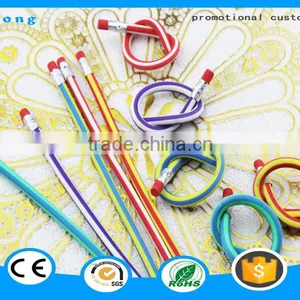 2016 Super Cute Flocking Eco-friendli Wooden Pencil for Kids Drawing Color Lead Pencil thumbnail-4