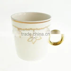Express Ceramic Vicacci Flower Ring Mug Made With Swarovski ElementsV2008A-093NBC-CC (WS1059-130807) thumbnail-1