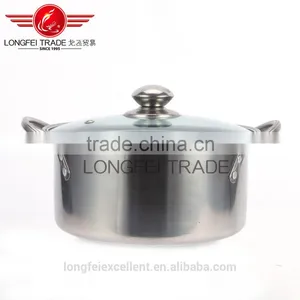 2016 Best Quality 4pcs Stainless Steel Chinese-style Soup Pot Set/cooking Pot thumbnail-4