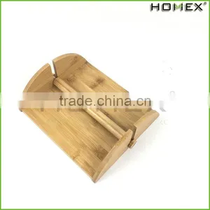 Bamboo Paper Holder Flat Napkin Holder Homex BSCI/Factory thumbnail-6