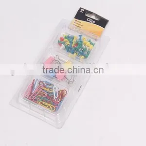 Clamp+Paper Clips+Push Pin/stationery Set thumbnail-1