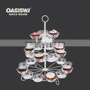 New 2 Tier Cupcake Stand Holder 12pcs thumbnail-2