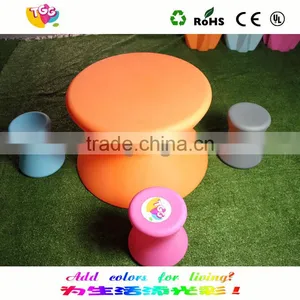 PE Material Colorful Lovely Kids Bedroom Furniture, Kids Bedroom Furniture Sets Cheap, Kids Furniture Wholesale thumbnail-4