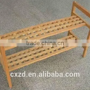 Commercial Wooden Shoe Rack With Good Quality thumbnail-2