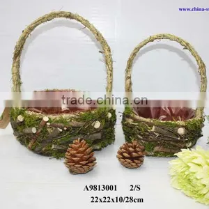 Handicraft Basket Made of Wood thumbnail-1