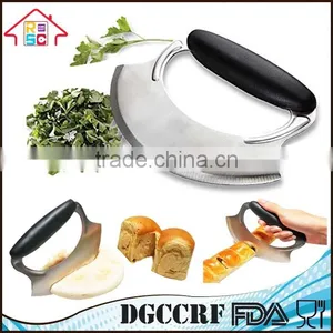 Multifunction Stainless Steel Rocker Pizza Cutter Pizza Knife thumbnail-1