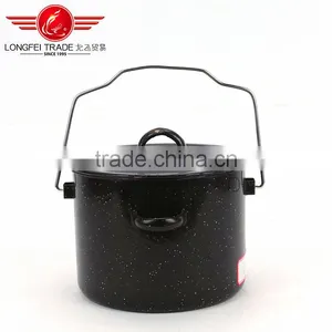 Cast Iron Enamel Soup Pot Stock Soup Pot thumbnail-3