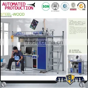 High Quality Steel Double Decker Bed /cheap Dubai Bunk Bed thumbnail-4
