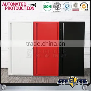 Single Door Steel Clothes Cabinet Design for Home Use thumbnail-6