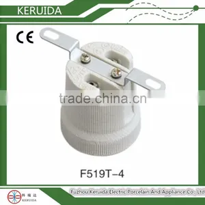 Porcelain/Ceramic Lampholder F519T-4 E26/E27 thumbnail-1