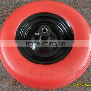 16'*4.00-8 PU FOAM WHEEL FP4008 WITH METAL RIM thumbnail-3