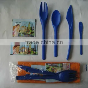 Plastic Cutlery Pack With Condiment thumbnail-1