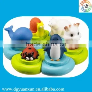2015 New Hot Baby Bath Animal Toy in Baby's Tub Wholesale Bath Puzzle Toy for Kids From Icti Manufactiory thumbnail-2