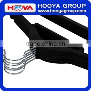 Non-Slip Flocked Velvet Clothes Hangers 50 Pack- Ultra Thin Space Saving Design for Men and Women Dress Suit thumbnail-2