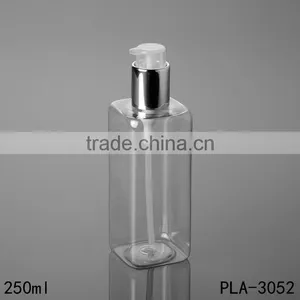 250ml Spray Bottle Skin Care Container PET Plastic Square 250ml Spray Bottle thumbnail-5