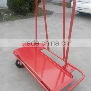 Heavy Duty Drywall Cart Trolley TC4837 With 2 x Swivel Cast Iron Caster 2 x Fixed Cast Iron Caster thumbnail-6