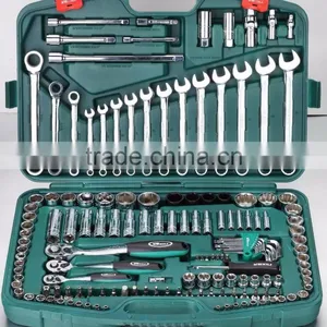 150pcs 1/4",3/8"&1/2"Dr.Socket Wrench Set thumbnail-1