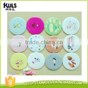 Customized Ads Cute Cartoon Portable Small Mirror Cosmetic thumbnail-1