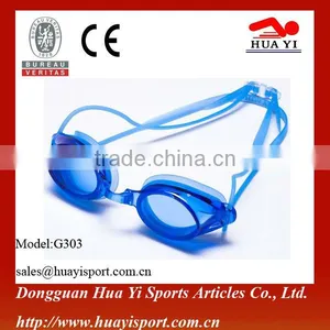 Popular Silicone Transparent Colors Swimming Goggle thumbnail-3