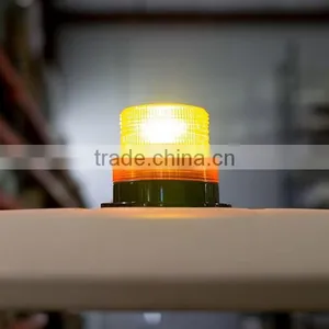 MAGNETIC MOUNT ROTATION LED EMERGENCY SAFETY BEACON NEW BRIGHTER 12 WATT VERSION thumbnail-1