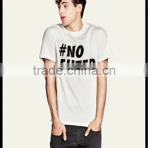 Silk Screen Printed Custom Printed White Tshirts thumbnail-1
