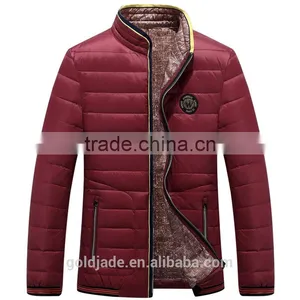 2016 Latest Design Wholesale Mens Casual Winter Bomber Jacket With Zipper thumbnail-1