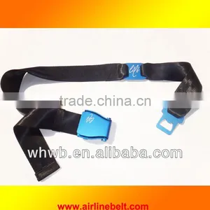 Airline Airplane Aircraft Alloy Buckle Leather Belt thumbnail-1
