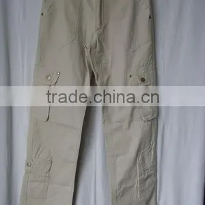 Men's 100% Cotton Canvas Pants thumbnail-1