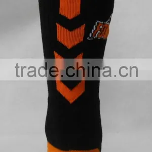 Custom OEM Whole Sale Black Elite Basketball Socks thumbnail-4