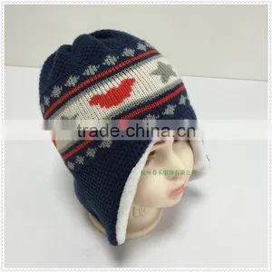 100%cotton or Acrylic Lovely & Fashioncute Knitted Kids Hats thumbnail-5