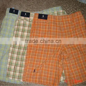 MENS YARN DYED CHECK BOARD SHORT V529 thumbnail-1