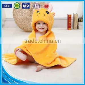 China Supplier Embroidered Velour Customized Flannel Wholesale Hooded Towel Clothes Baby Clothing Design Babyhood thumbnail-5