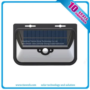 Waterproof Solar Garden Wall Lights Motion Induction thumbnail-1