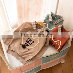 S66055A Cartoon Children Sweater Baby Clothing Baby Girl Boys Fox Long Sleeve Sweater thumbnail-1
