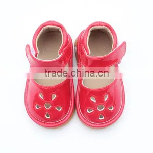 2017 Spring and Summer Children Shoes Silver Glitter Squeaky Shoes thumbnail-2