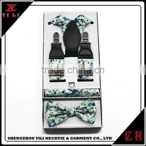 Factory Customize Best Suspenders Suspender and Bowtie Set thumbnail-1