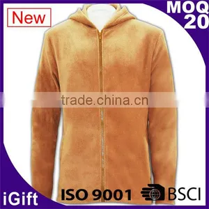 High Quality Lighter Zipper up Dri Fit Breathable Removable Hood Hoodies thumbnail-5