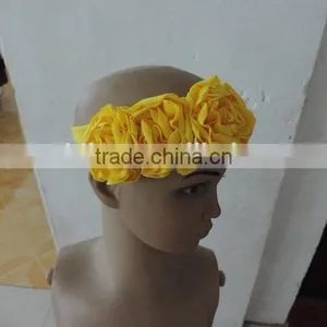 2016 Boutique Kids Girl Bowknot Headband Baby Girl Top Knot Turban Hedband Children Flower Hairband thumbnail-4