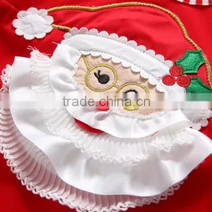 Santa Claus Stripe High Quality Christmas Children Outfit thumbnail-3