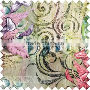 Digital Printed Silk Fabrics thumbnail-1