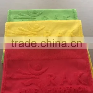 Emboss Logo Towel, Cotton Fitness Towel, Personalized Towels thumbnail-5