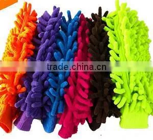 Good Quality Car Washing Gloves New Style Mitt Gloves Microfiber Dual Sided Car Wash Mitts Multipurpose Dust Cleaning Brush thumbnail-4