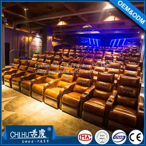 Chihu Supply Popular Theme Cinema Sofa,modern Design Movie Theatre Sofa thumbnail-1