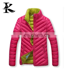 Women Nylon Winter Down Jacket Parka Warm Ladies Coats thumbnail-5